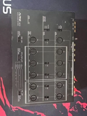 ALPINE Vintage Equalizer 3672 Active Deviding Network 6ch - Image 1 of 3