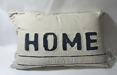 Rectangular Appliqué Home Throw Pillow From Dream Home Zippered Throw Pillow - Image 1 of 4