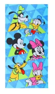 Nuevo con etiquetas The Big One Disney Mickey Mouse & Friends Niños Piscina Baño Playa Toalla - Imagen 1 de 3