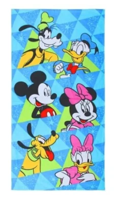NWT The Big One Disney Mickey Mouse & Friends Kids Pool Swim Bath Beach Towel - Image 1 of 3
