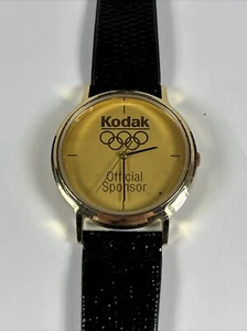 Kodak Official Sponsor Olympics Watch - Plastic Protector Still On Watch Face - Picture 1 of 6