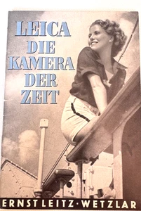 #A1377 - Leica L'appareil photo du temps, brochure Leitz - 1937 - Photo 1/4