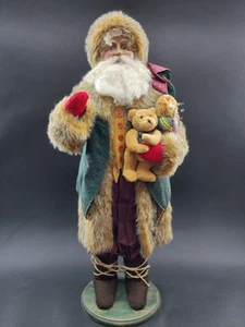 Karen L Haskell Vintage 1994 #71 of 500 Christmas Santa Figure 35" - Picture 1 of 9