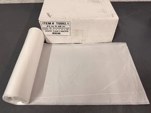 (CANTIDAD 200) 43 x 48" HDPE 56 galones alta densidad 16 micras forros/bolsas de botes de basura - Imagen 1 de 4