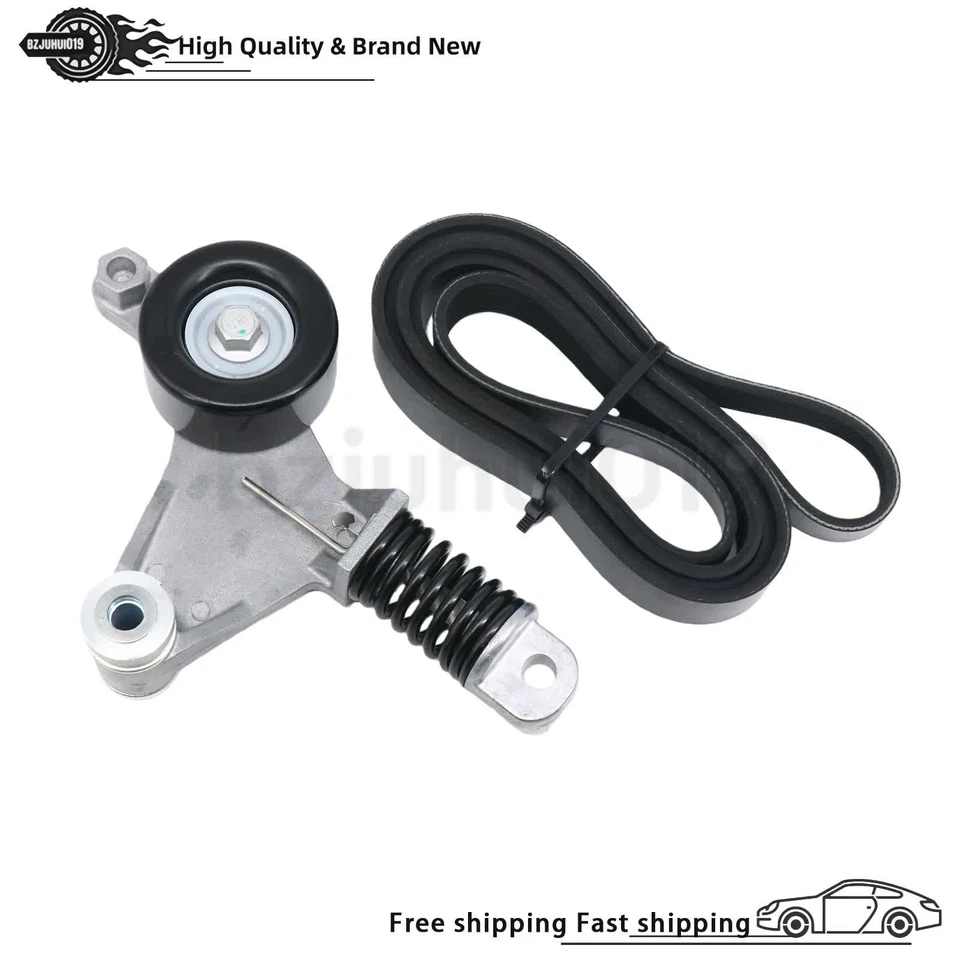 Kit de componentes de transmisión por correa serpentina 2 piezas para Toyota Camry RAV4 Matrix Scion xB Foto 1 de 4