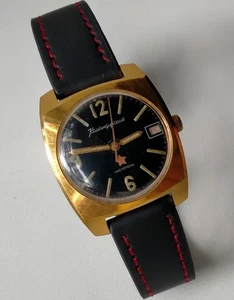 Komandirskie 2234 Gold Plated AU10 Vintage Soviet Officer's Military Watch 1970s - Picture 1 of 11