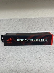 ASUS ROG Scabbard II Medium Gaming Mouse Pad 360 x 260 x 3mm Water Oil Dust Free - Picture 1 of 7