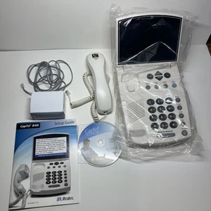 CapTel 840i Analogowy telefon z napisem Ubytek słuchu + CD Instrukcja + - Zdjęcie 1 z 5