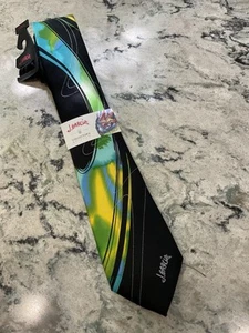 NWT / JERRY GARCIA COLLECTOR EDITION/Tie BLACK/ URBAN CAT GHOST - Picture 1 of 5