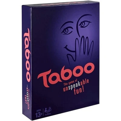 Taboo Board Game – The Game of Unspeakable Fun! Party & Family Game Ages 13+ - Image 1 of 3