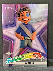 2025 Topps Chrome Disney Future Stars Insert #FS-1 Elio Solis - Picture 1 of 2