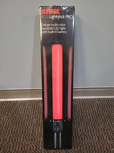 Sunpak RGB Lightstick Pro LED Light- Delux Multi-Color Handheld Light w/ Battery - Picture 1 of 16