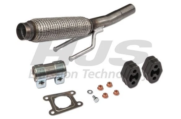 HJS Abgasrohr Auspuffrohr für VW up! Schrägheck (121, 122, BL1, BL2) Vorne 91 11 - Bild 1 von 4