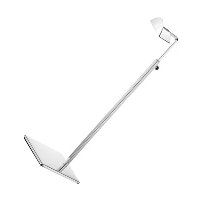 2 x 400mm-750mm Cartera Soporte de Exhibición Metal Plateado Altura Ajustable Bolso de Mano Estante Foto 1 de 4