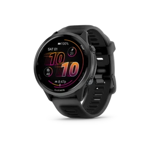 Garmin Forerunner 570, 47 mm, gris ardoise avec bracelet noir/noir (010-02971-00) * - Photo 1 sur 8