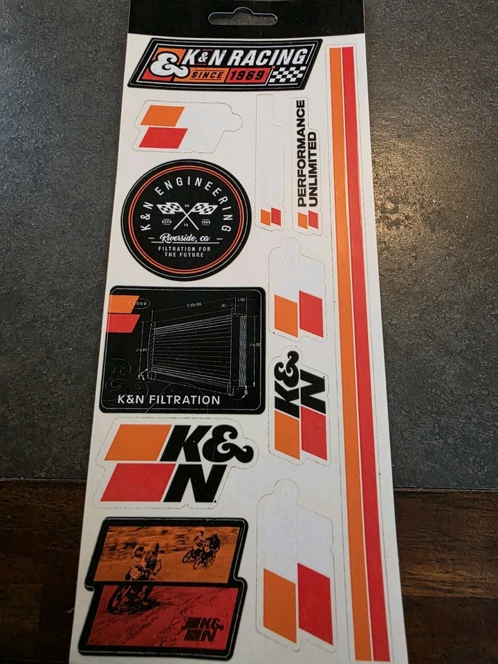 Pegatinas K&N Foto 1 de 1