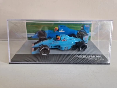 Altaya (IXO) 1/43 Leyton House March Judd 881 M. Gugelmin - Gp Italia 1988 - Immagine 1 di 4
