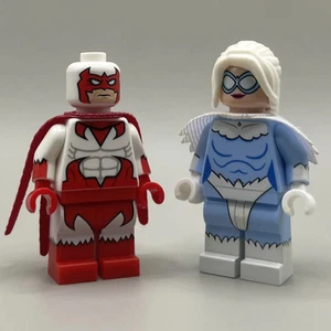LEGO DC Light Custom LC Comic Wave 2 Winged Duo Hawk & Dove Custom Minifigures - Picture 1 of 3