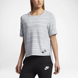 NIKE ADVANCE 15 KNIT TOP T SHIRT TEE GREY WOMENS SZ XS-2XL  838954-100 - Foto 1 di 1