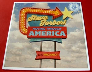 Steve Forbert "MOVING THROUGH AMERICA" 2022, LTD Blue Vinyl LP FACTORY SEALED NM - Imagen 1 de 3