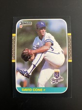 1987 Donruss # 502 - DAVE CONE - Rookie RC - NM/MT - Kansas City Royals (4218)