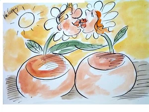 Zeichnung, Original - Bild 1 von 1