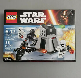 Lego Star Wars - Lot of (x1) First Order Battle Pack 75132 New