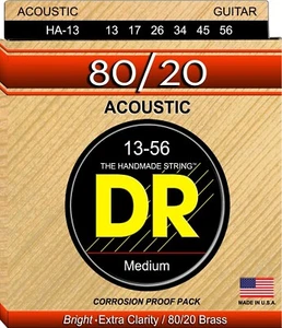 Cuerdas DR Hi-Beam 80/20 acústico medio-pesado - HA-13 - Imagen 1 de 2