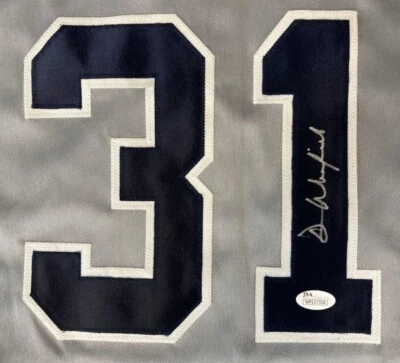 DAVE WINFIELD HAND SIGNED NEW YORK YANKEES JERSEY.  JSA COA. - Image 1 of 4