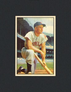 1953 Bowman Color Al Rosen #8 - Cleveland Indians - EX-MT