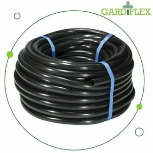 Gardiflex 16mm (13mm ID) Black LDPE Water Pipe Hose Garden drip Irrigation 