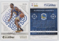 2015-16 Panini Excalibur Gold /25 Harrison Barnes #80