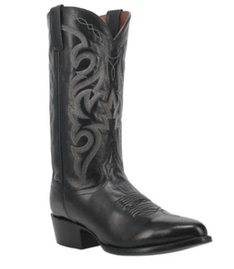 Botas occidentales Dan Post® para hombre 10,5 D Mignon punta redonda en negro - Imagen 1 de 9