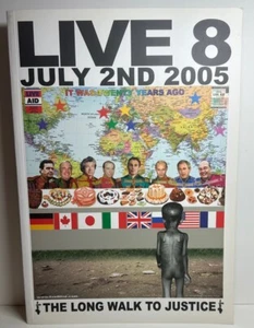 Live 8 Programme Pink Floyd U2 Madonna The Who REM McCartney - Picture 1 of 7