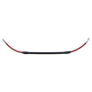 Tusk Steel Braided Rear Brake Line Red Fits HONDA CR CRF 125 250 450 R X - Picture 1 of 1