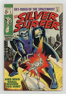 Silver Surfer #5 VG- 3.5 1969