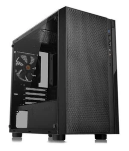 Thermaltake Versa H18 Tempered Glass MATX/Mini ITX Case, CA-1J4-00S1WN-01 - Picture 1 of 3