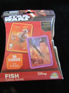 Star Wars Fish Card Game 36 Cards Disney - Picture 1 of 4