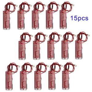 New 15 Pack Maxell ER17/50 17/50 3.6V 2750mAh Battery Li-ion Batteries with Plug - Afbeelding 1 van 4
