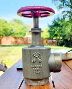 Forged Brass PRESSURE REDUCTION Valve 2 1/2" Female NPT to 2 1/2" Male NH - Picture 1 of 1