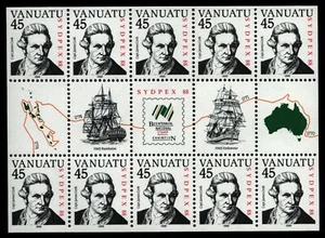 Vanuatu 1988 - Mi-N.o 790 ** - Estampillada sin montar o nunca montada - KLB - barcos / barcos - gorra Cocinero - Imagen 1 de 1