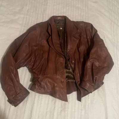 Vintage Alaïa Leather Jacket - Womans Small [S] - (Maestro Artigiano by Alaia) - Image 1 of 4