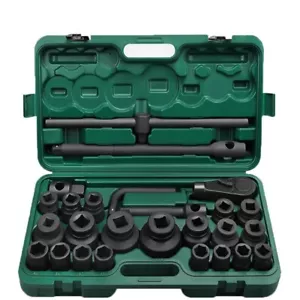KIT BUSSOLE RINFORZATE - 3/4 - 26PZ 21-65MM CRICCHETTO CON LEVA - SET CAMION TIR - Foto 1 di 8