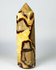 341G Polished Dragon Septarian Crystal Magic Wand Obelisk Point Reiki Stone