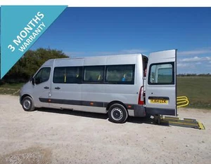 2014 RENAULT MASTER LM35 DCI WHEELCHAIR ACCESSIBLE DISABLED MOBILITY MINIBUS - Picture 1 of 13