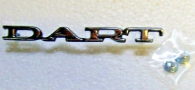 Fits 70 71 72 73 74 75 76 Dart Fender and Quarter Panel Emblem NEW Foto 1 de 2