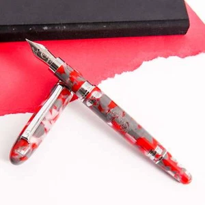 Monteverde Mountains of the World Fountain Pen - Ruby Red - Picture 1 of 14
