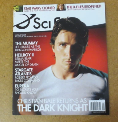 Sci Fi magazine - BATMAN - Christian Bale - Dark Knight - Heath Ledger Joker - Image 1 of 4