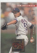 JIM BULLINGER /2000 DONRUSS GOLD PRESS PROOF CHICAGO CUBS #185 1996 96