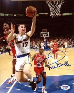 Foto firmada/autografiada de CHRIS MULLIN GOLDEN STATE WARRIORS 8x10 - PSA/ADN - Imagen 1 de 1